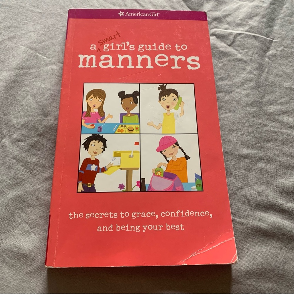 American Girl Guide to Manners Book - Red Cover Kids‎ Book